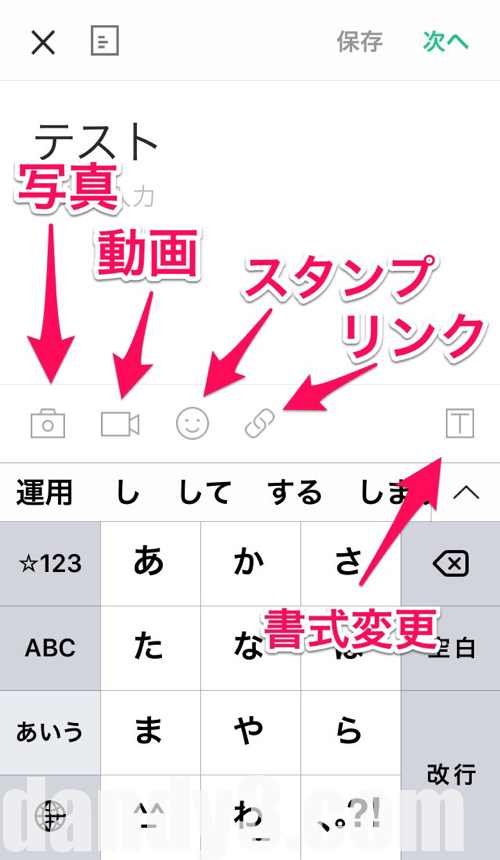 Line Blog 簡単 Lineブログの書き方 フォントや写真の貼り方について 九州dandy